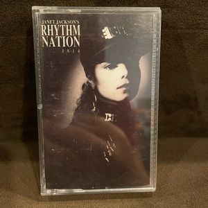 VTG | Janet Jackson | "Rhythm Nation" | cassette vintage